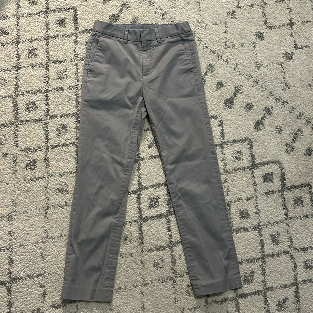 Crewcuts ludlow slim grey pants w/ adjustable waist Gently worn, great condition